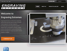 Tablet Screenshot of engraving-extremes.com